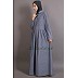 Executive Abaya  with shirt collar Executive Abaya  with shirt collar